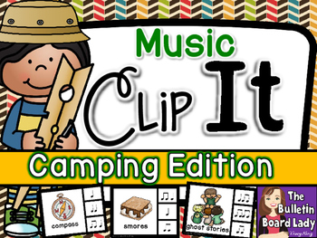 Preview of Music Clip It - Camping Edition