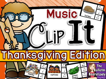 Preview of Music Clip It - Thanksgiving Edition