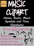 Music Clip Art: Music Symbols