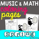 Spring Music Coloring Pages (16 Spring Music Worksheets)