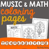 Thanksgiving Music Coloring Sheets (16 Thanksgiving Music 