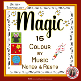 Music Colouring Pages: 15 Music Colouring Sheets with a MA