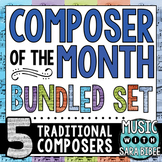Music Composer of the Month- Bundle #1- Traditional Composers