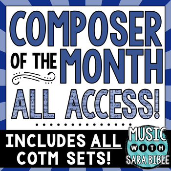 Preview of Music Composer of the Month: ALL ACCESS BUNDLE
