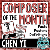 Music Composer of the Month: Chen Yi Bulletin Board Pack