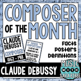Music Composer of the Month: Claude Debussy Bulletin Board Pack