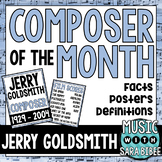 Music Composer of the Month: Jerry Goldsmith Bulletin Board Pack