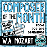 Music Composer of the Month: Mozart Bulletin Board Pack