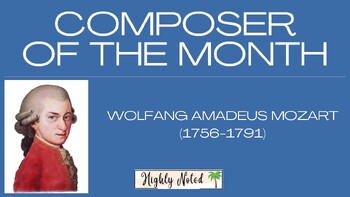 Preview of Music Composer of the Month - Wolfgang Amadeus Mozart