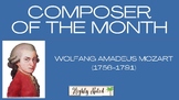 Music Composer of the Month - Wolfgang Amadeus Mozart