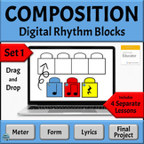 Music Composition Activities for Google Slides | Set 1