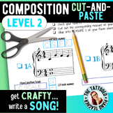 Music Composition Cut-and-Paste Workbook Level 2 | Class W