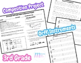 Music Composition Project for 3rd Grade | Orff Instruments