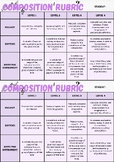 Music Composition Rubric