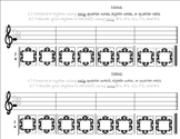 Music Composition Sheets (120+ sheets in collection!)