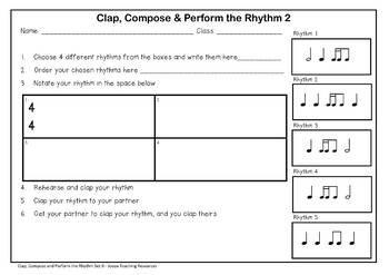 Music Composition Worksheets - Set 8 by Jooya Teaching Resources