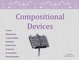 Music Compositional Devices Powerpoint