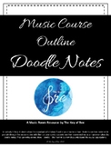 Music Course Outline Doodle Notes