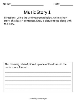 creative writing about music