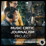 Music Critic Mini-Project, Unit & Student Handouts | MUSIC