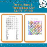 Music Crossword Puzzle/ Sub-Plan/ Activity Worksheet
