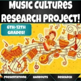 Music Cultures Research Project!