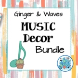 Music Decor Bundle - Ginger & Waves