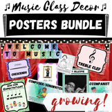 Music Decor Bundle - Posters for Music Class Composers, Mu