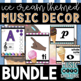 Music Decor: Ice Cream-Themed $$$ Saving Bundle