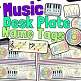 Music Desk Name Plates | Desk Names For Middle or High Sch