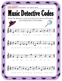 Music Detective Codes