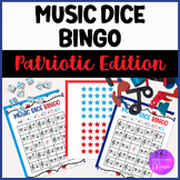 Music Dice Bingo Game *Patriotic Edition*