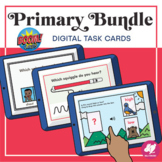 Music Distance Learning: Primary BOOM CARD BUNDLE - No student log-ins needed