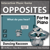 Music Dynamics Forte or Piano Interactive Music Game {Danc