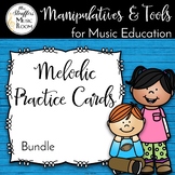 Music Education Tools - Melodic Practice Cards Bundle