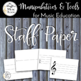 Music Education Tools - Staff Paper