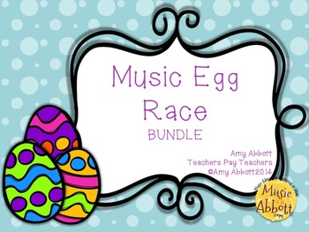 Preview of Music Egg Race Game: Melodic Bundle
