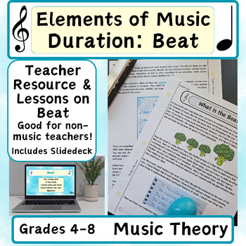 Preview of Music Elements--The Beat for Ontario Grades 4-8