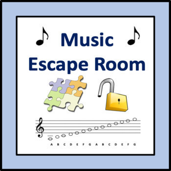 Preview of Music Escape Room 1 - a game for note reading