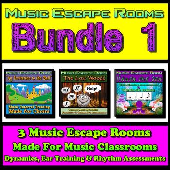 Preview of Music Escape Room: Bundle 1