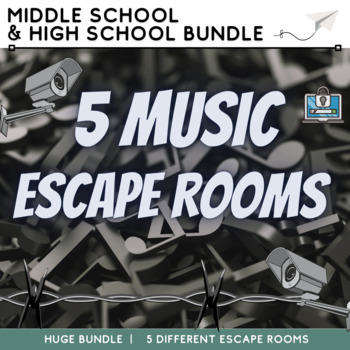 Preview of Music Escape Room Collection