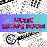 Music Escape Room, Music Games, Escape Room Games, Escape 