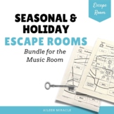 Music Escape Room Seasonal/ Holiday Bundle