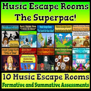 Preview of Music Escape Room: The Super Pack!
