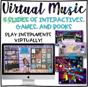 Preview of Music Exploration Virtual Classroom (play instruments virtually!)