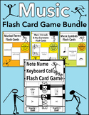 Music Flash Card Game Bundle