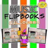 Halloween Music Activities (Music Flipbooks)