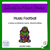 Music Football: An Interactive Rhythm Pattern Game
