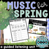 Music For Spring - Mini Guided Listening Unit {Presentatio