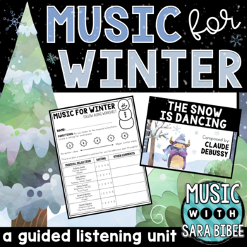 Preview of Music For Winter - Mini Guided Listening Unit {Presentation w/ Video Links}